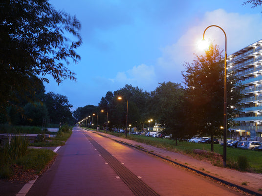 Retrofit straatverlichting met amberkleurige leds - Gemeente Zoetermeer
