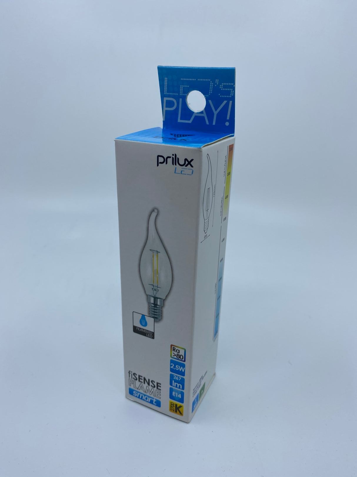 FISENSE FANTASY FLAME SMART, E14, 2,5W, 827, 230V