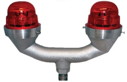 Vigilant L-810 Low Intensity Dual Fixture Red with Infrared (IR)