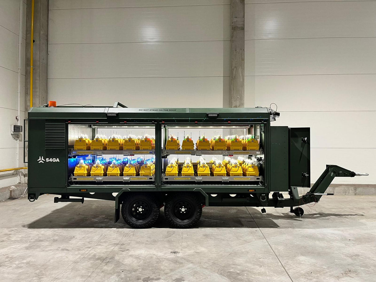 Portable Airfield lighting trailer