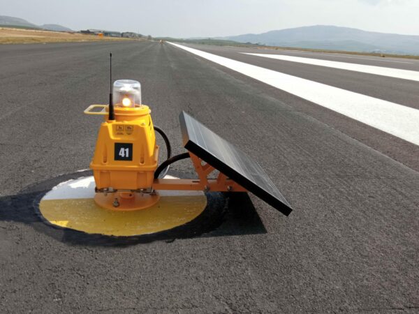 Solar airfield lighting