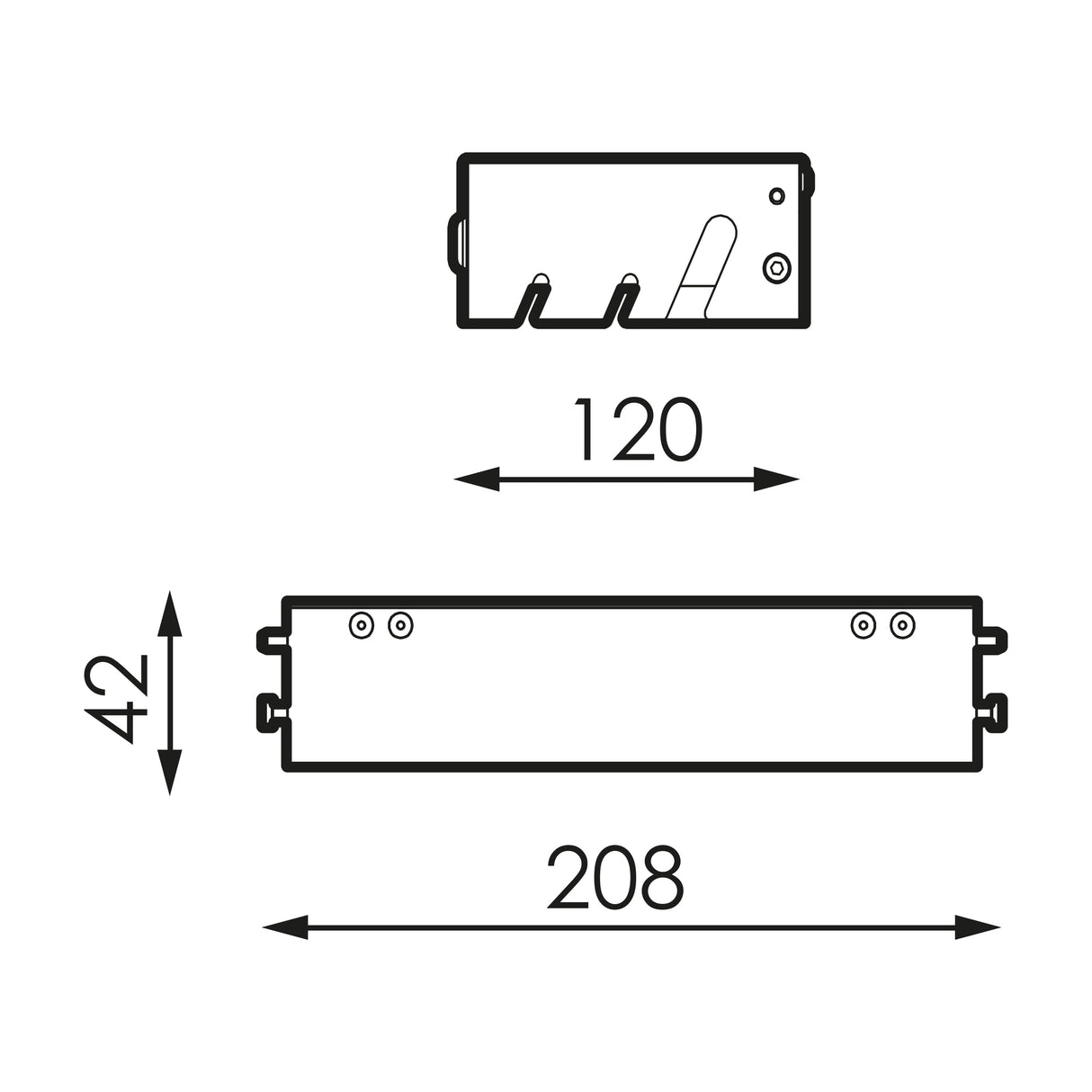 BOX TANEK ARQ 1400MA 57WT DALI RAL9007