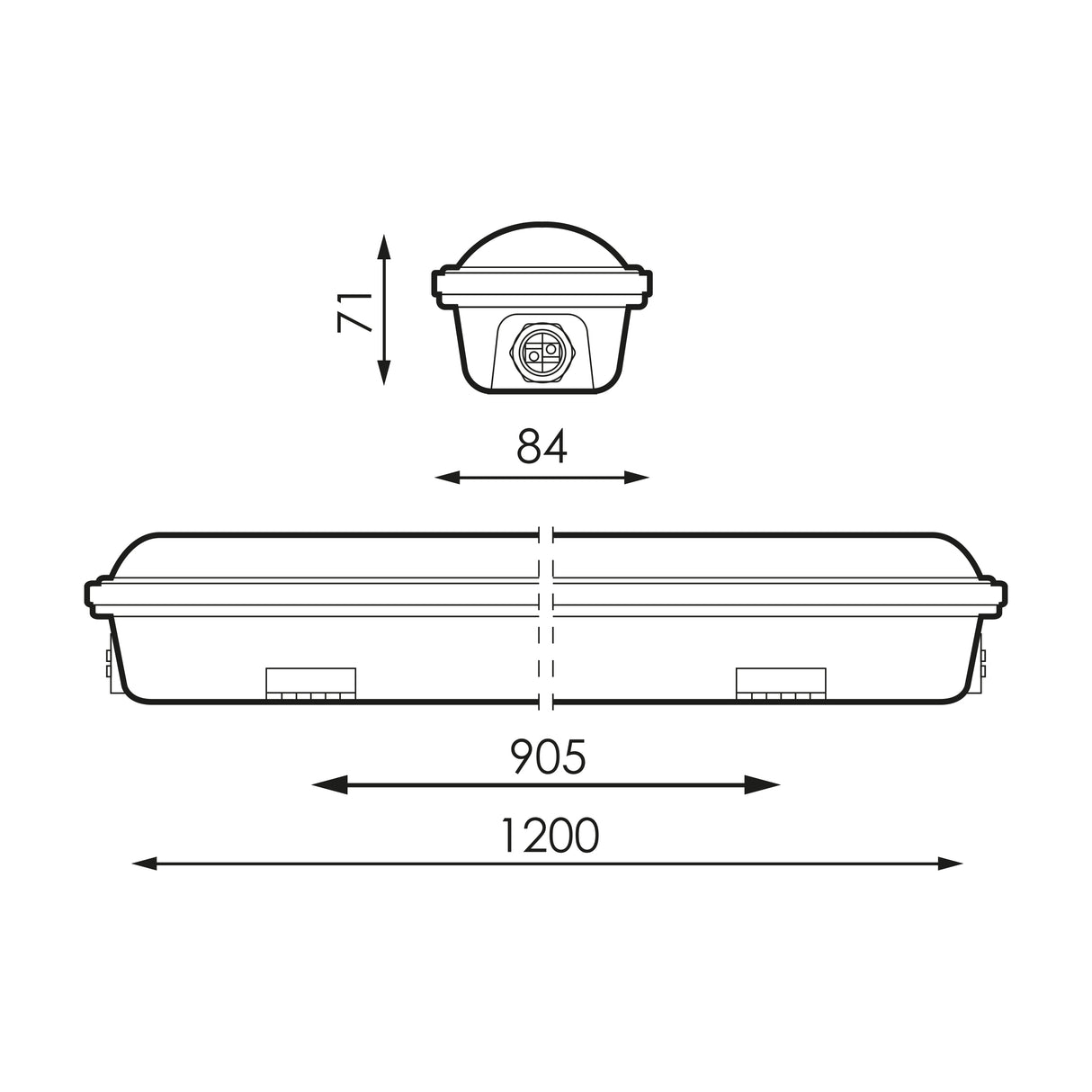 DACIL 40W 840 1200MM IP65