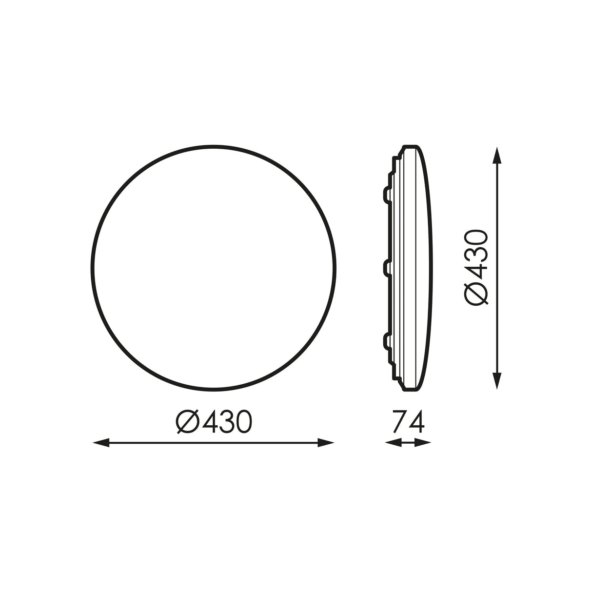 VIESSA 36W 220-240V WHITE