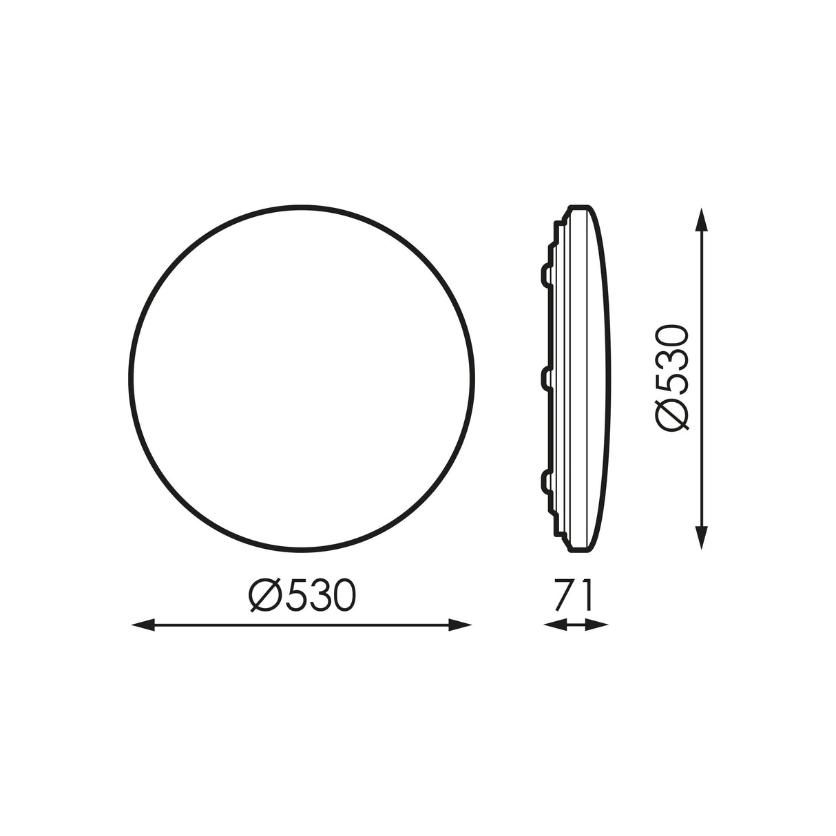 VIESSA 55W 220-240V WHITE