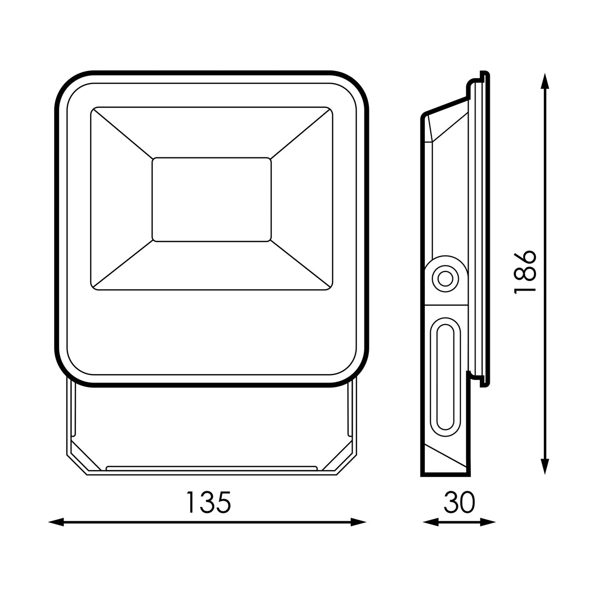 KENIA 30W 830 RAL7045 IP65