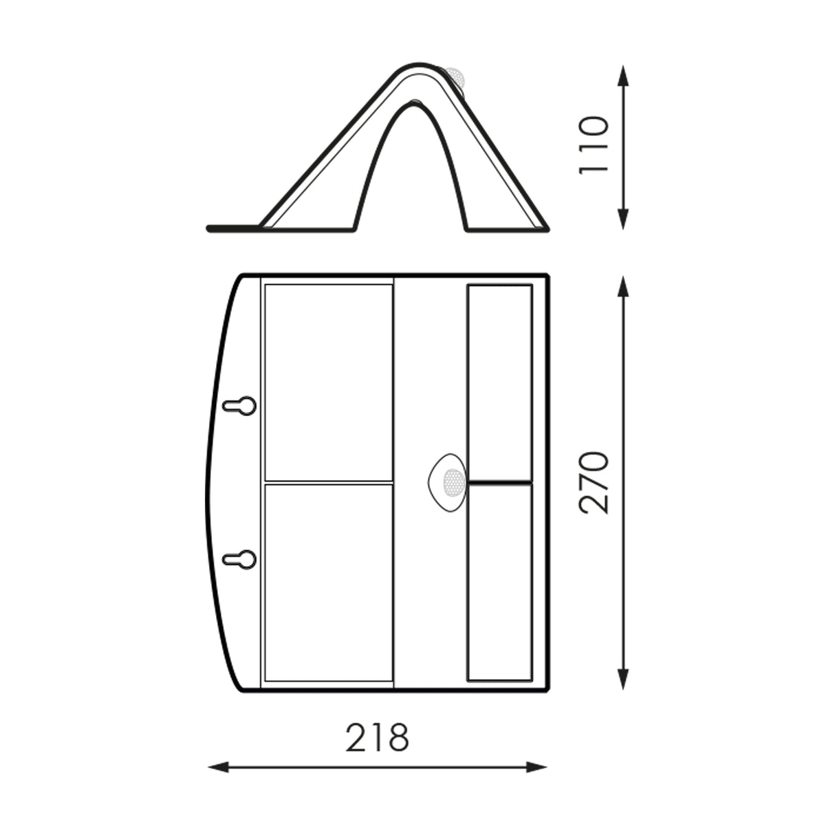 SUMMET 6,8W IP65