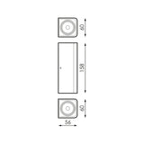 SURA 12W DIRECT/INDIRECT 830 RAL7010 IP65