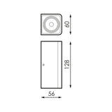 SURA 6W DIRECT 830 RAL7010 IP65